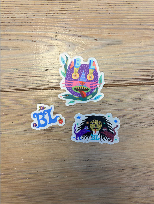 BL Angela Fox Sticker Pack